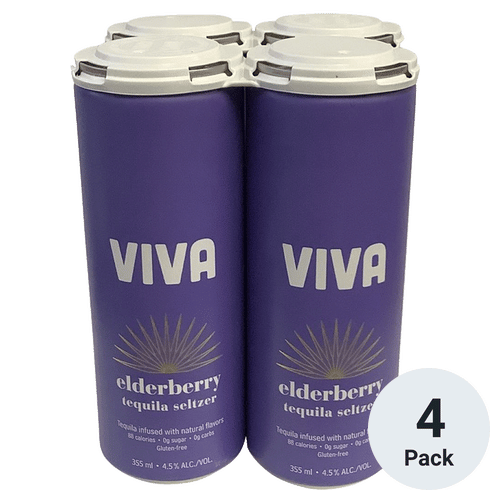 VIVA Elderberry Tequila Seltzer | Total Wine & More