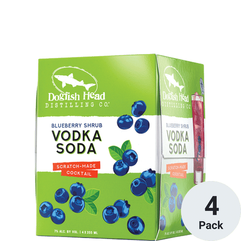 Dogfish Head Blueberry Vodka Soda | Total Wine & More