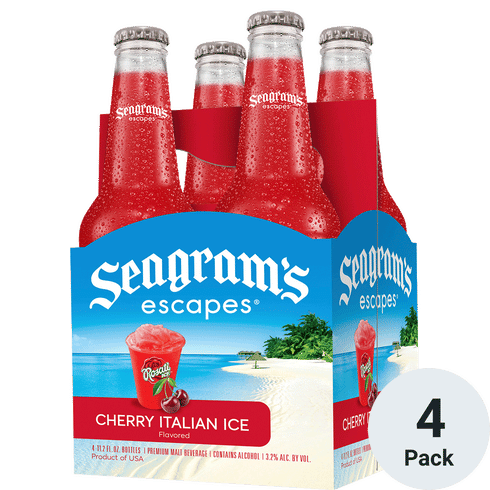 italian ice cherry seagrams escapes wine coolers