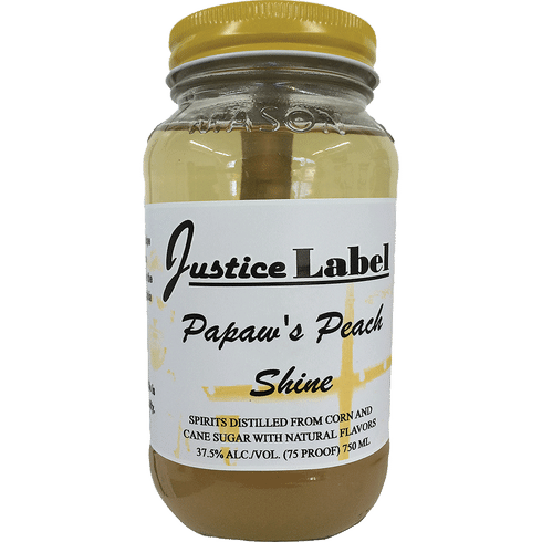 Justice Label Papaw S Peach Shine Total Wine More