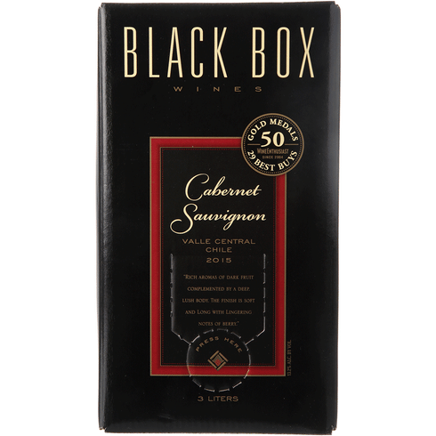 black box red wine