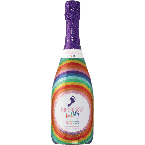 Barefoot Bubbly Brut Rose Limited Time Pride | Total Wine & More