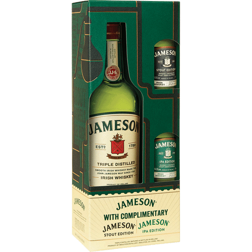 Jameson Irish Whiskey With 2 50ml Caskmates Gift Total Wine More