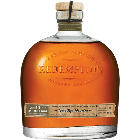 Redemption High Rye 10 Year Barrel Proof Total Wine More