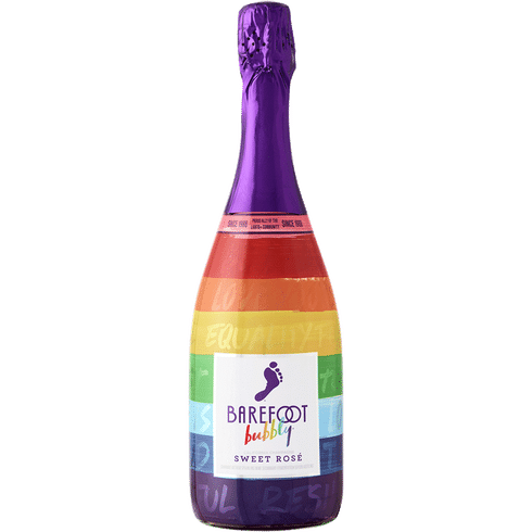 Barefoot Bubbly Sweet Rose Limited Edition Pride | Total Wine & More