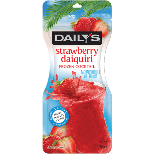 strawberry daiquiri frozen pouch