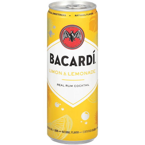 bacardi limon lemonade 355ml