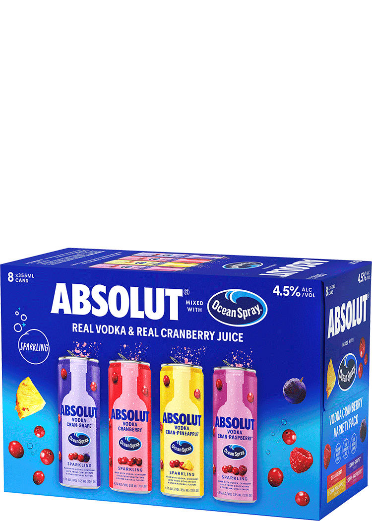 Absolut Ocean Spray Variety | Total Wine & More