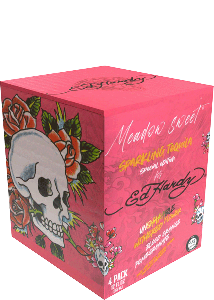 Ed Hardy Blood Orange Pomegranate Tequila Seltzer | Total Wine & More