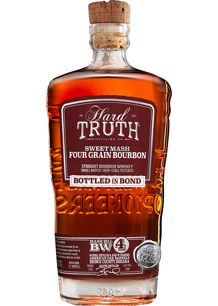 Hard Truth Sweet Mash Four Grain Bourbon Bottled In Bond | Total Wine ...