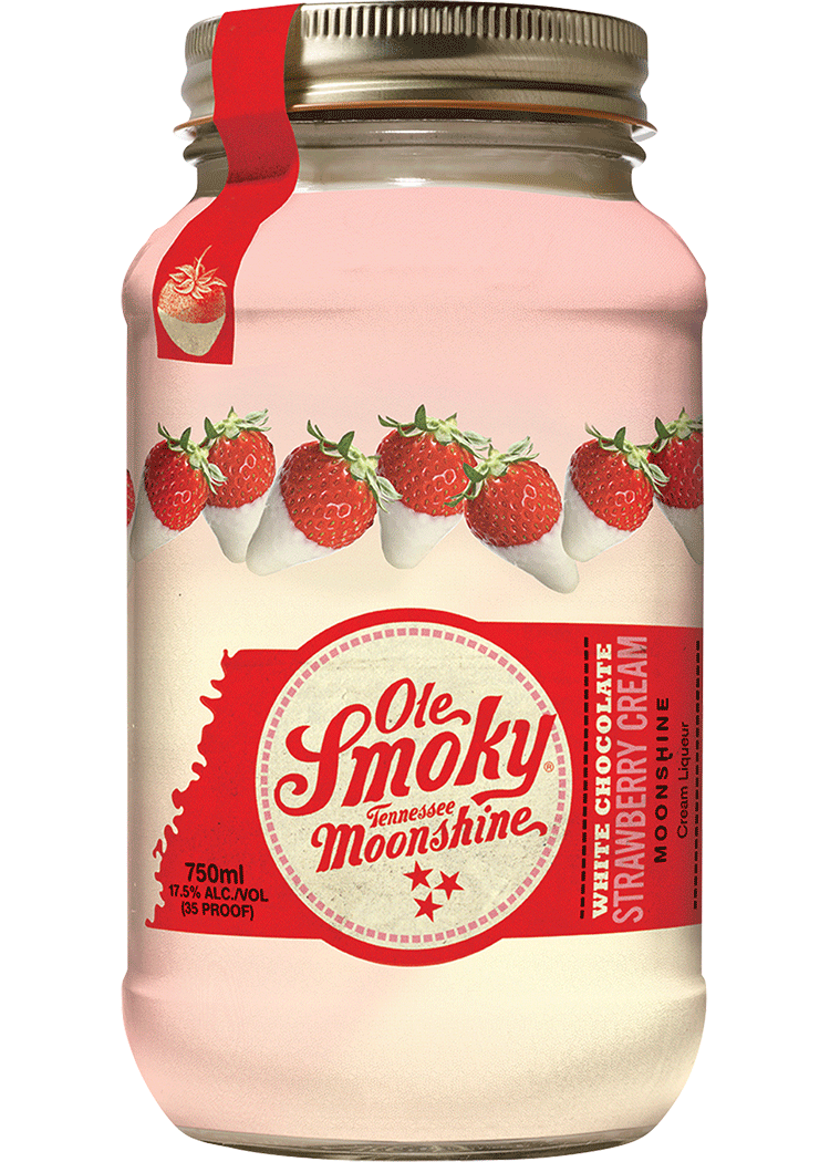 Ole Smoky White Chocolate Strawberry Cream | Total Wine & More