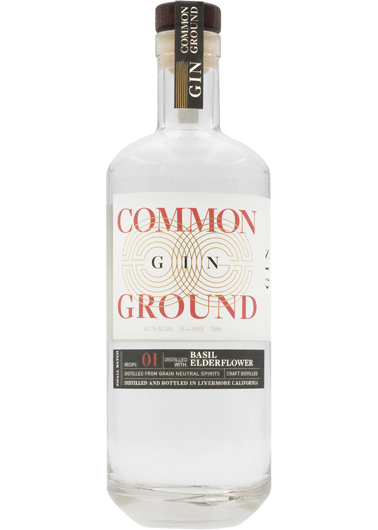 Common Ground Spirits Gin Basil & Elderflower | Total Wine & More