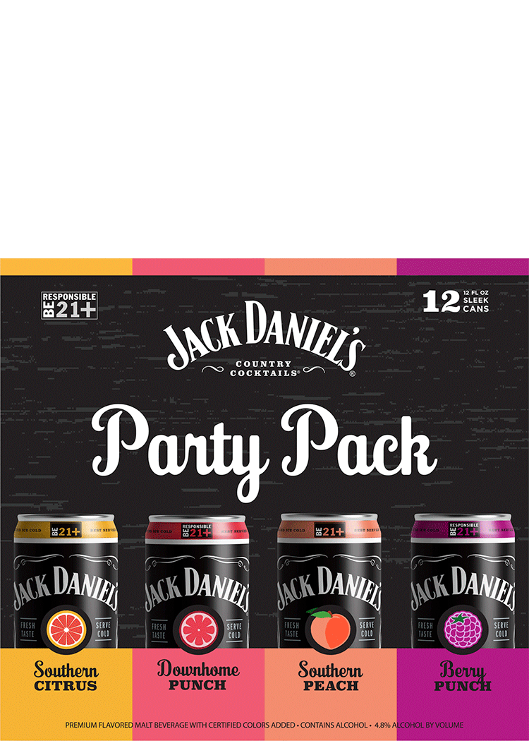 Jack Daniels Country Cocktails Party Pack Variety Total Wine And More