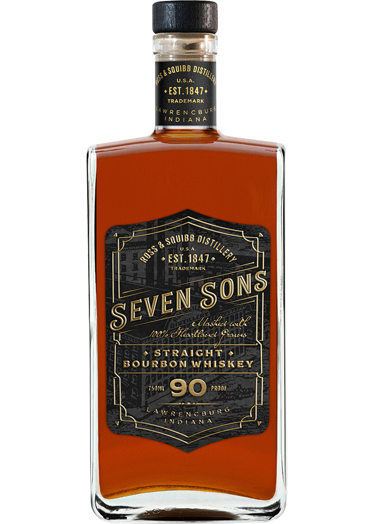 Seven Sons Straight Bourbon Whiskey | Total Wine & More