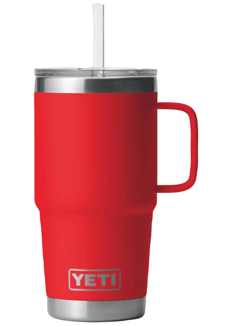 Yeti Rambler 35 oz Straw Mug Rescue Red | Total Wine & More