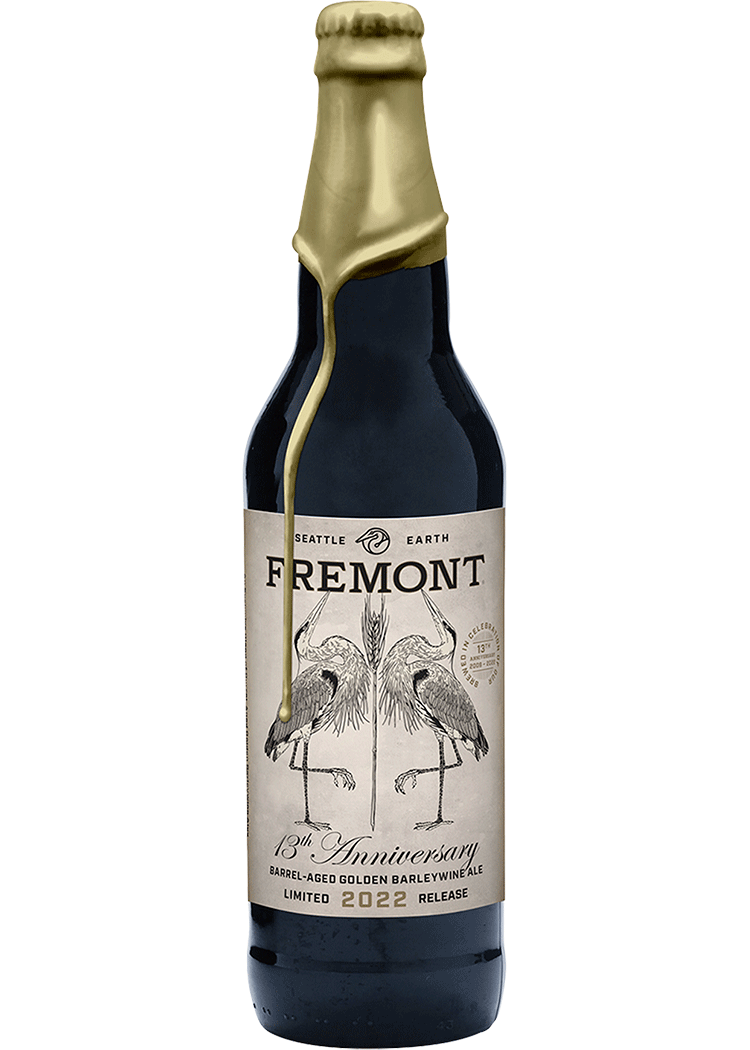 Fremont 13th Anniversary Bourbon BarrelAged Golden Barleywine Total