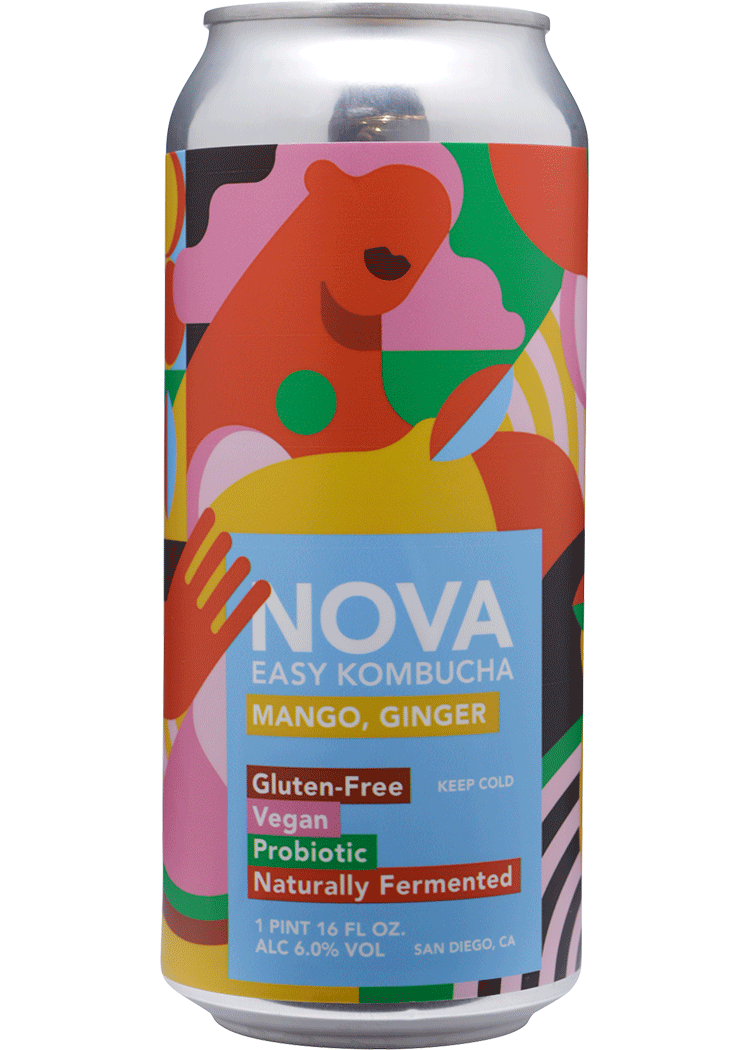 Nova Easy Kombucha Mango Ginger Total Wine & More