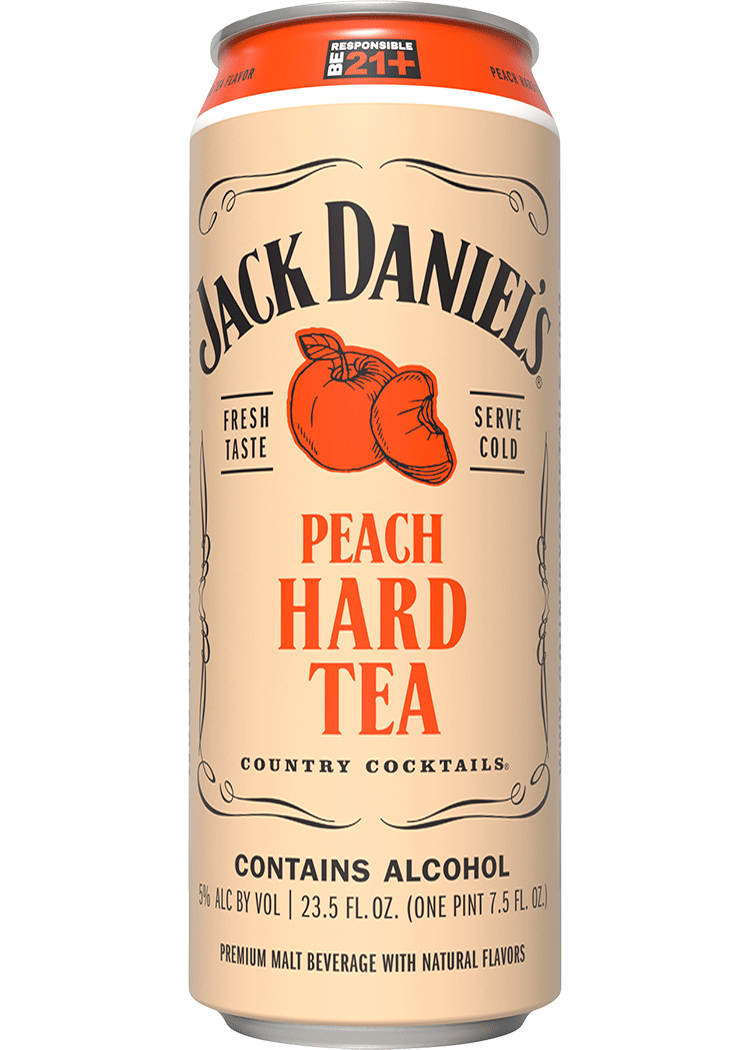 Jack Daniels Peach Hard Tea | Total Wine & More