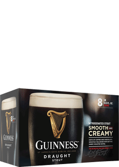 Guinness 8pk Can + Glass Gift Pack