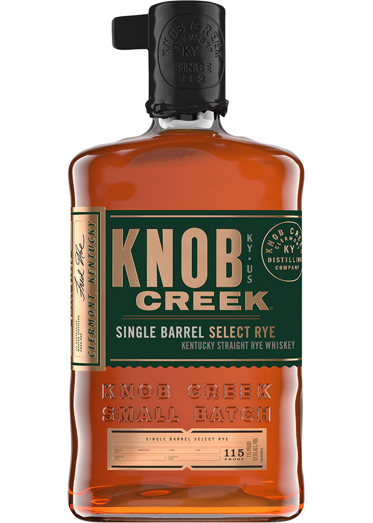 Knob Creek 115 Proof Rye Single Barrel Select Total Wine & More