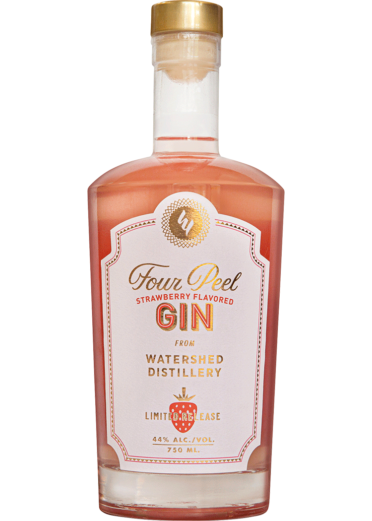 Watershed Four Peel Strawberry Gin | Total Wine & More