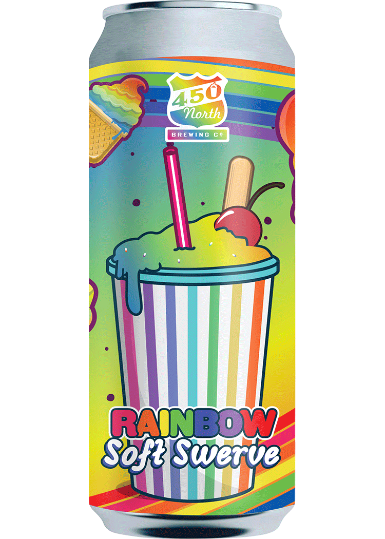 450 North Slushy XXL Rainbow Soft Serve | Total Wine & More